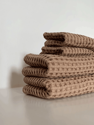 Waffle towel from gust.