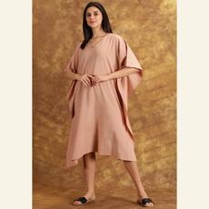 Peach Kaftan Dress via Heritage Moda