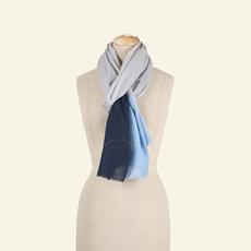 Ombré Misty Horizon Wool Scarf via Heritage Moda