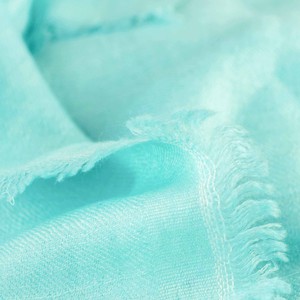 Summer Blue Turquoise Cashmere Scarf from Heritage Moda