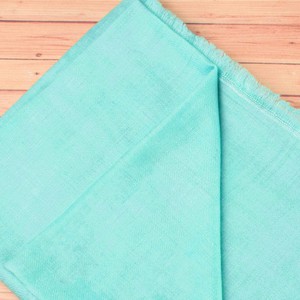 Summer Blue Turquoise Cashmere Scarf from Heritage Moda