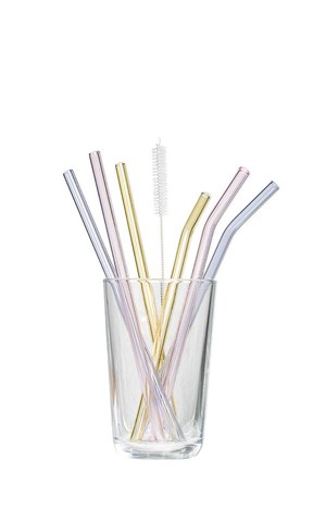 Straws Glass  Set of 6 – Pastel from Het Faire Oosten