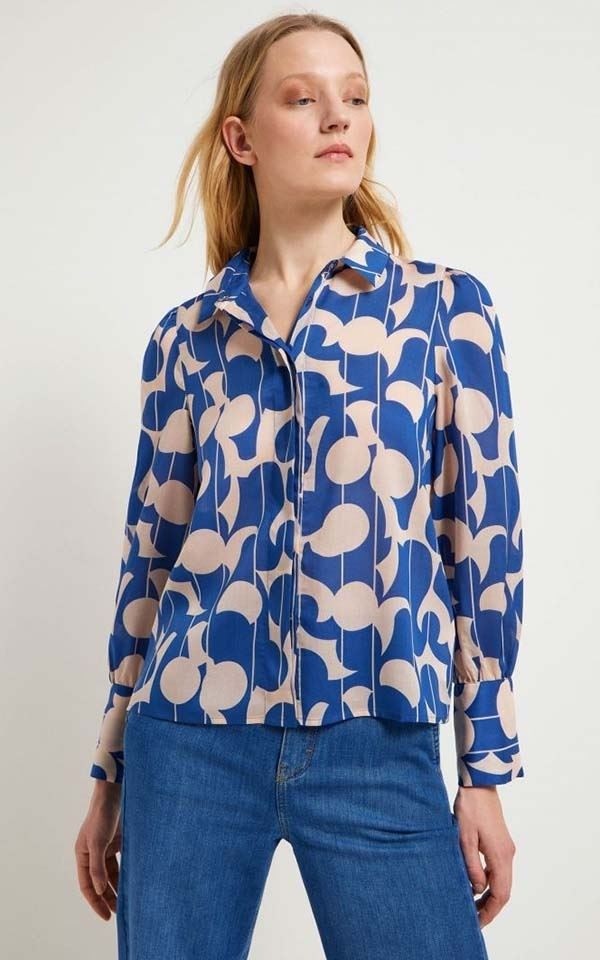 Blouse Graphic Dots from Het Faire Oosten