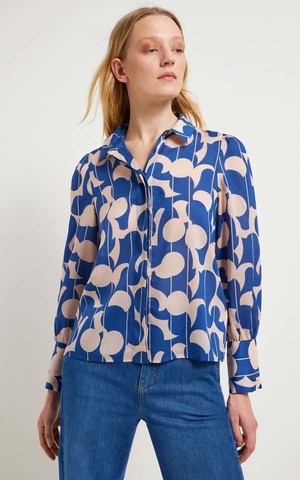Blouse Graphic Dots from Het Faire Oosten
