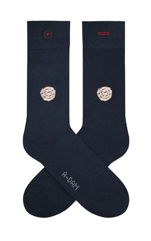 Socks Cinnamon Bun from Het Faire Oosten