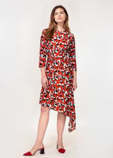 Azalea Dress in Animal Print van Hide The Label