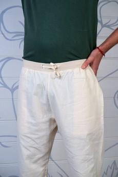 Hemp & Organic Cotton Yoga trousers - Mens indian style yoga pants - Hemp Pyjamas van Himal Natural Fibres