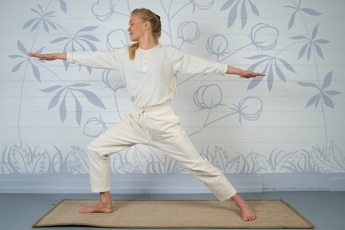 Hemp & Organic Cotton Yoga pants from Himal Natural Fibres