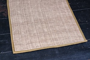Quilted Handwoven Nettle and Hemp Yoga Mat from Himal Natural Fibres