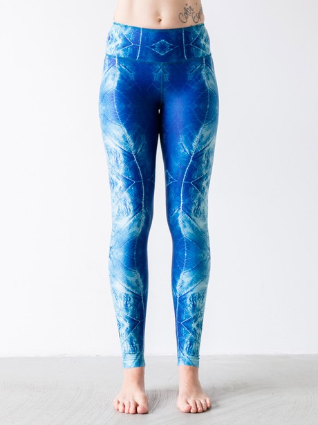 Yoga Leggings Petal Petrol from Hoessee