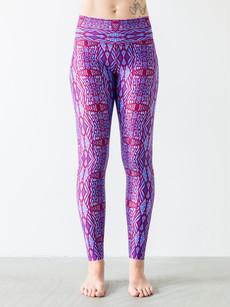 Yoga Broek Woodstories Rood via Hoessee