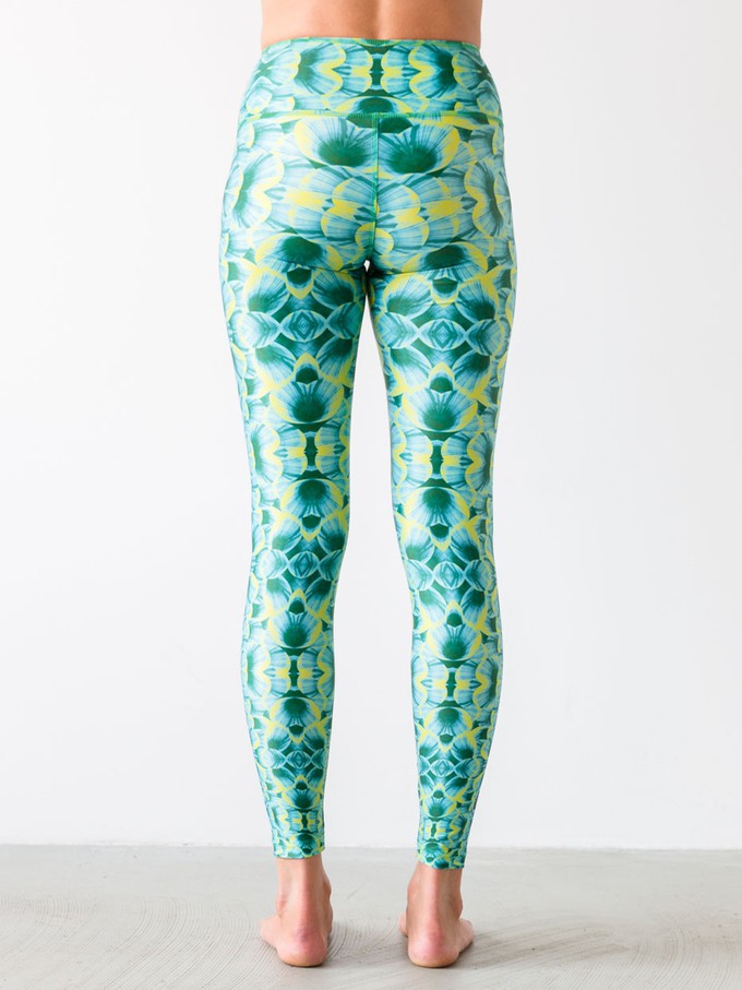 Yoga Leggings Mytilus Green from Hoessee