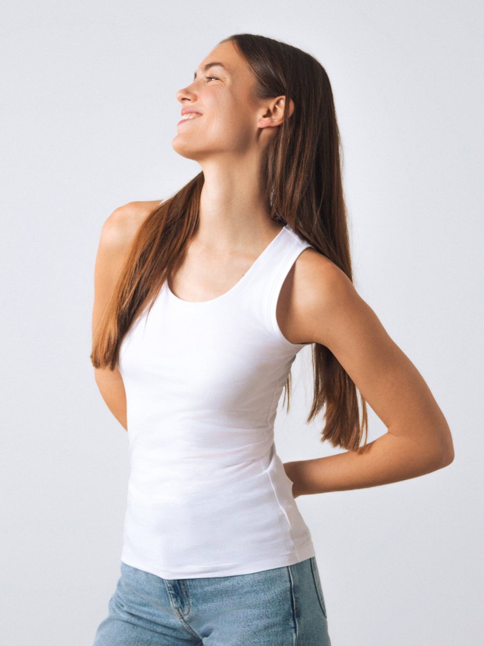Stretch tank top 2-Pack from Honest Basics