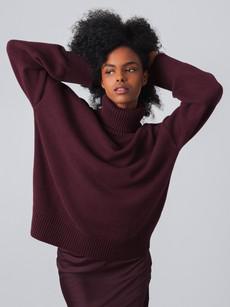 Chunky Turtleneck Women via Honest Basics