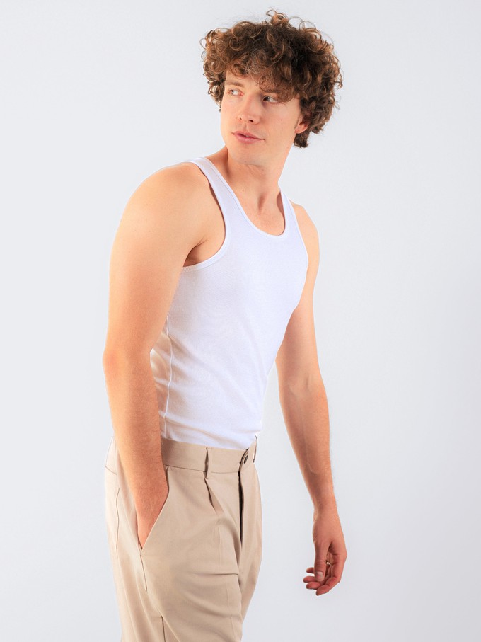 Ribbed tank top 2-pack from Honest Basics