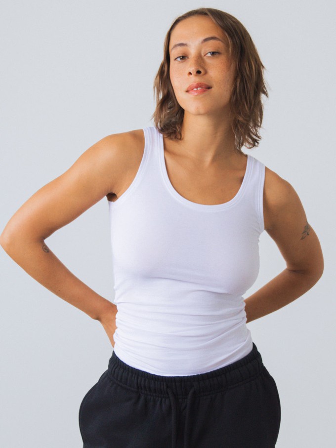 Stretch tank top from Honest Basics