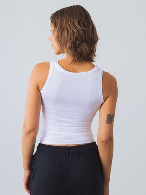 Stretch tank top from Honest Basics