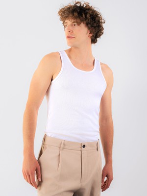 Ribbed tank top 2-pack from Honest Basics