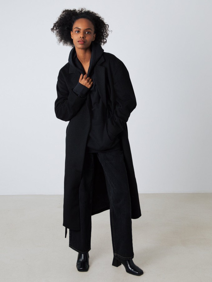 Recycled Wool Coat from Honest Basics