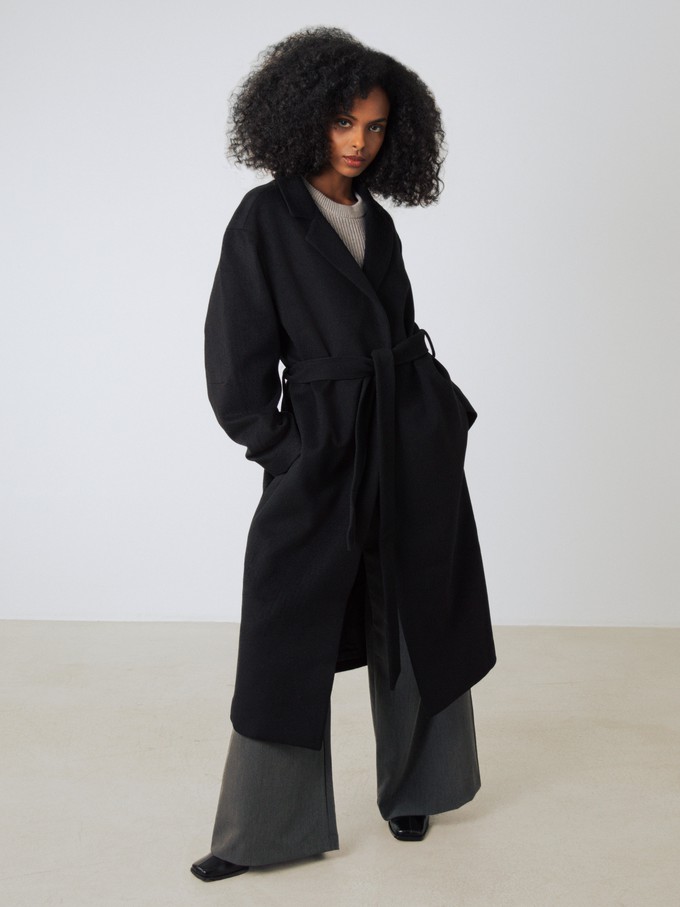 Recycled Wool Coat from Honest Basics