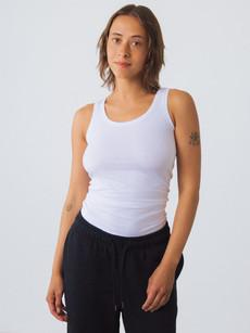 Stretch tank top via Honest Basics