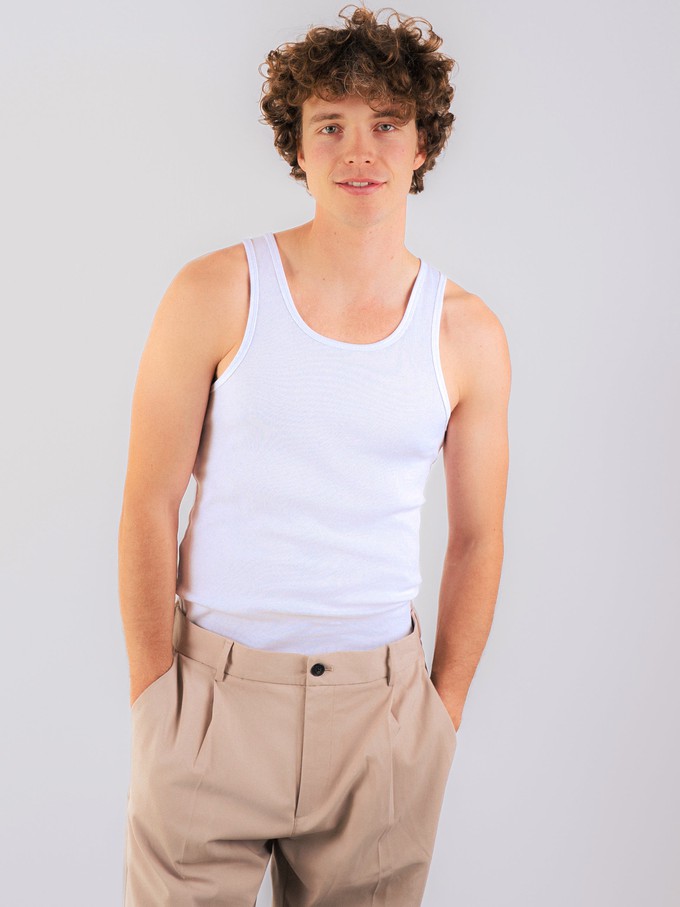 Ribbed tank top 2-pack from Honest Basics