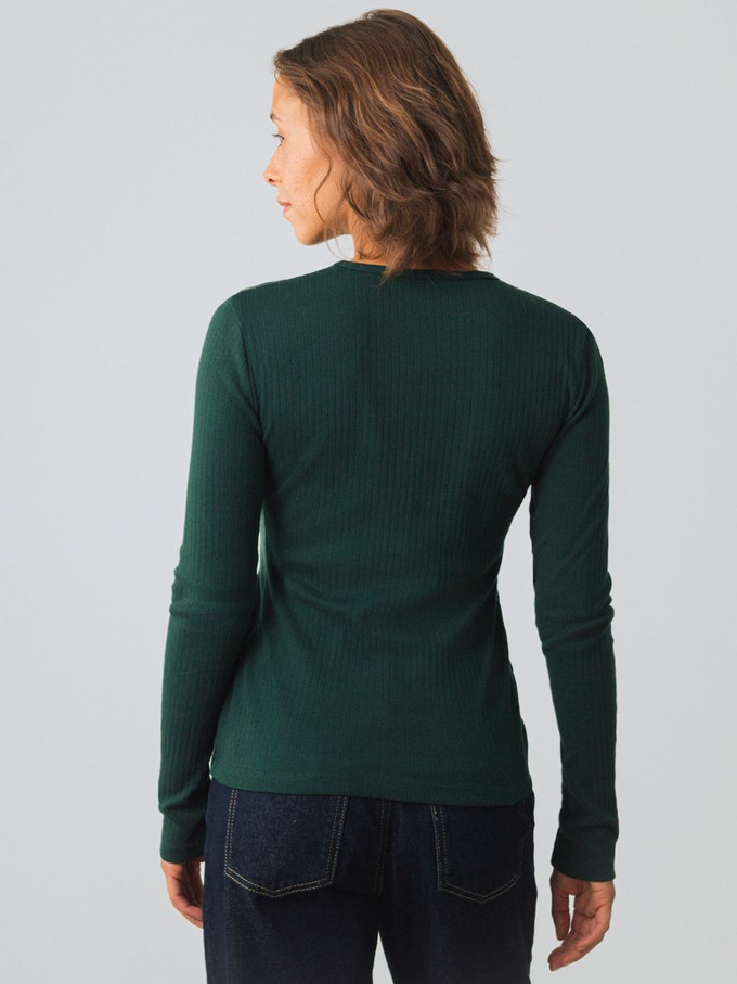 Geribde longsleeve from Honest Basics
