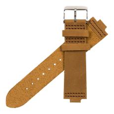 Horlogeband Bruin Leer via HOT&TOT