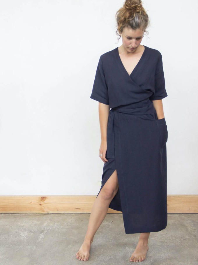 Dois Wrapdress Hemp from Ida&Volta