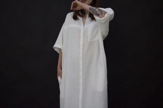 Dia Shirtdress Linen from Ida&Volta