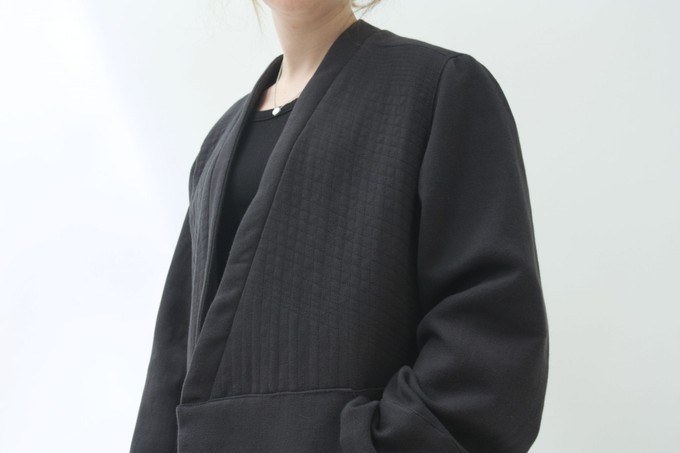 Fado Kimono Bomber Black from Ida&Volta