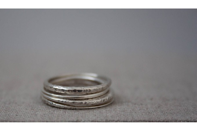 New Moon Ring Ecosilver from Ida&Volta