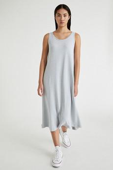 Long circular knit dress via Infinitdenim