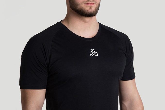Eucalyptus Performance T-Shirt - Black from Iron Roots