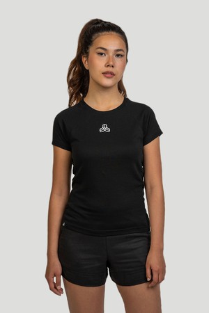 [PF33.Wood] T-Shirt - Black from Iron Roots