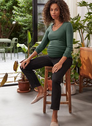 The Essentials Maternity Scoop Top with LENZING™ ECOVERO™ from Isabella Oliver