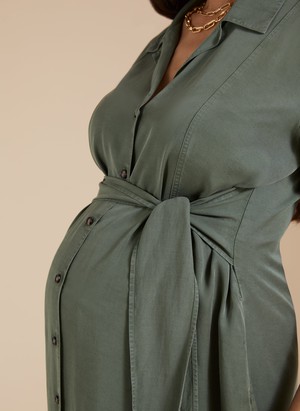 Kelsy Maternity Dress with Tencel™ from Isabella Oliver