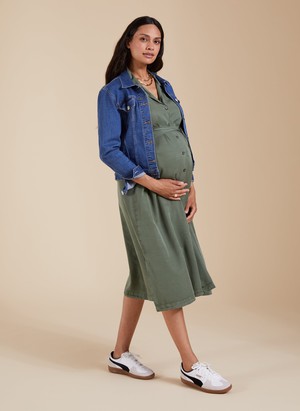 Kelsy Maternity Dress with Tencel™ from Isabella Oliver
