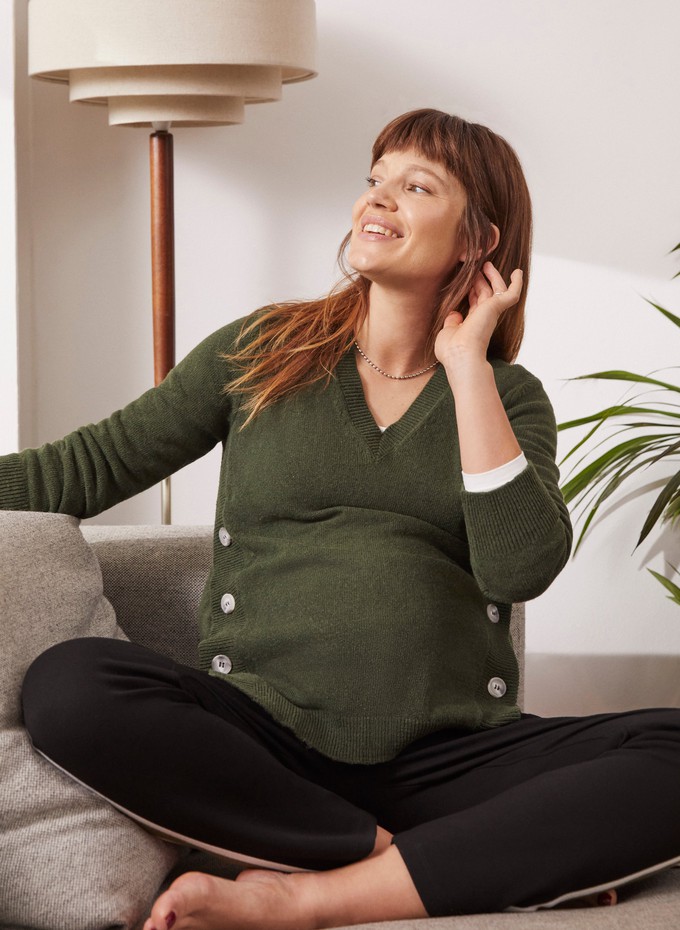 Abi Maternity Jumper from Isabella Oliver