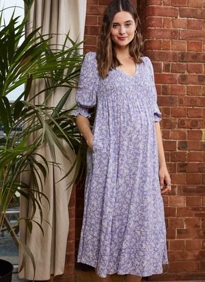 Marlene FSC Viscose Maternity Dress from Isabella Oliver