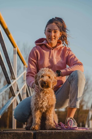 Hoodie Pippa Pink from IT'S PAWSOME