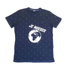 Shirt Haaienvin (unisex) via Je Moeder