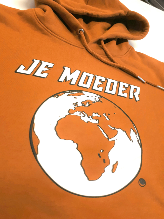 BIO Hoodie mosterd (unisex, S) from Je Moeder