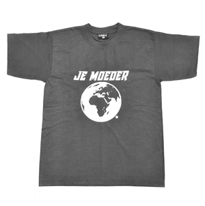 Shirt grijs (wijd/unisex) from Je Moeder