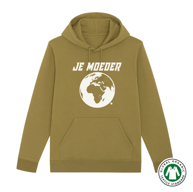BIO Hoodie verschillende kleuren (unisex, S-XXXL) from Je Moeder