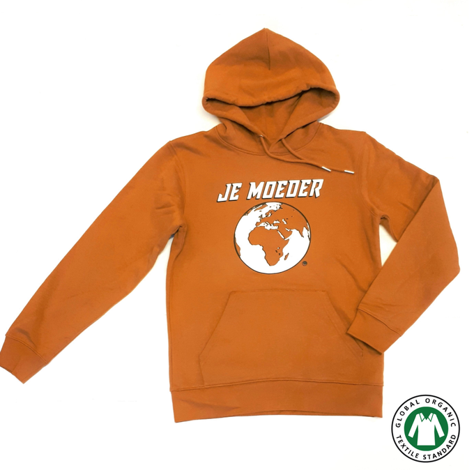 BIO Hoodie mosterd (unisex, S) from Je Moeder