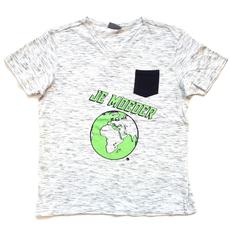 Shirt grijs (unisex, M/L) van Je Moeder