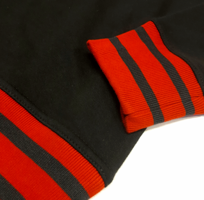 Hoodie ZwartRood/-Groen/-Roze (unisex, S) from Je Moeder