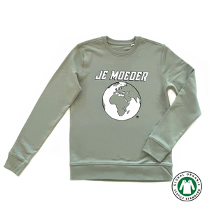 BIO Sweater Pastelgroen (unisex: XS/M) from Je Moeder