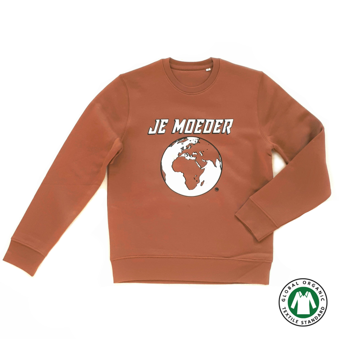 BIO Sweater Caramel (unisex: XS,S,M) from Je Moeder